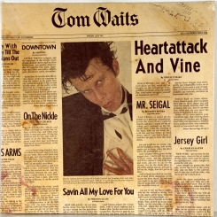 57. WAITS, TOM-HEARTATTACK AND VINE-1980-ПЕРВЫЙ ПРЕСС GERMANY-ASYLUM-NMINT/NMINT