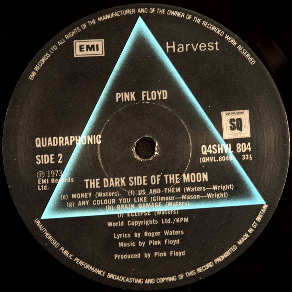 PINK FLOYD-DARK SIDE OF THE MOON-1973-FIRST PRESS