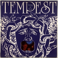 48. TEMPEST-LIVING IN FEAR-1974-ПЕРВЫЙ ПРЕСС UK-BRONZE-NMINT/NMINT