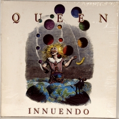 109. QUEEN-INNUENDO-1991-FIRST PRESS UK-PARLOPHONE-NMINT/NMINT