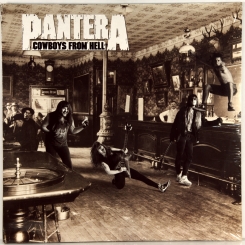 106. PANTERA-COWBOYS FROM HELL-1990-ПЕРВЫЙ ПРЕСС UK/EU GERMANY-ATCO-NMINT/NMINT