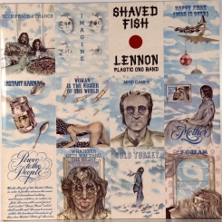 37. LENNON, JOHN (PLASTIC ONO BAND)-SHAVED FISH-1974-ПЕРВЫЙ ПРЕСС UK-APPLE-NMINT/NMINT