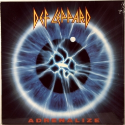 90. DEF LEPPARD-ADRENALIZE-1992-FIRST PRESS UK/EU HOLLAND -PHONOGRAM-NMINT/NMINT