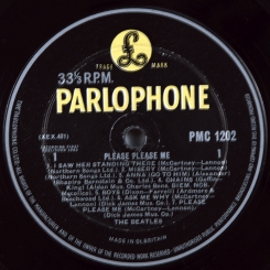 108. BEATLES-PLEASE PLEASE ME-1963-DECCA ПРЕСС 1963 UK-DECCA/PARLOPHONE-NMINT/NMINT