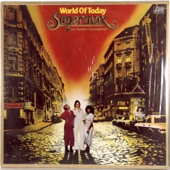 180. SUPERMAX-WORLD OF TODAY(BLUE VINYL)-1977-ПЕРВЫЙ ПРЕСС GERMANY-ATLANTIC-NMINT/NMINT