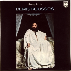 33. ROUSSOS,DEMIS-HAPPY TO BE-1976-ПЕРВЫЙ ПРЕСС UK-PHILIPS-NMINT/NMINT