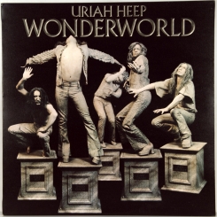 87. URIAH HEEP-WONDERWORLD-1974-FIRST PRESS UK-BRONZE-NMINT/NMINT