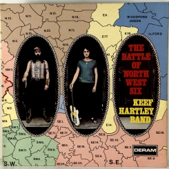 14. KEEF HARTLEY BAND-THE BATTLE OF NORTH WEST SIX-1969-ПЕРВЫЙ ПРЕСС UK-DERAM-NMINT/NMINT