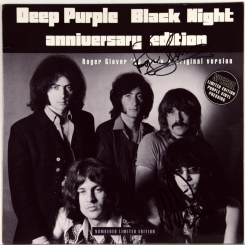218. ***АВТОГРАФЫ***ROGER GLOVER , IAN PAICE*** DEEP PURPLE,BLACK NIGHT-45RPM-1995-UK-EMI-MNINT/NMINT
