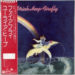 68. URIAH HEEP-FIREFLY-1977-FIRST PRESS JAPAN-BRONZE-NMINT/NMINT