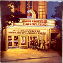 56. MARK KNOPFLER-SCREENPLAYING-1993-ПЕРВЫЙ ПРЕСС UK/EU GERMANY -VERTIGO SWIRL-NMINT/NMINT