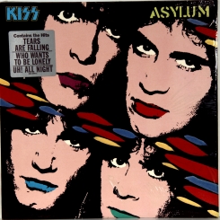 104. KISS-ASYLUM-1985- ПЕРВЫЙ ПРЕСС USA-MERCURY-NMINT/NMINT