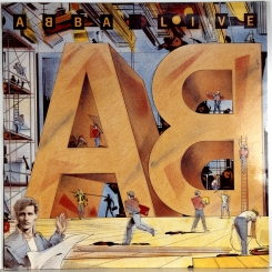 81. ABBA-LIVE-1986-FIRST PRESS SWEDEN-POLAR-NMINT/NMINT