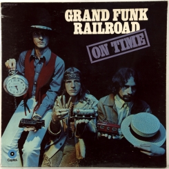 8. GRAND FUNK RAILROAD-ON TIME-1969-ПЕРВЫЙ ПРЕСС USA-CAPITOL-NMINT/NMINT