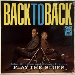 294. ELLINGTON, DUKE/HODGES JOHNNY-BACK TO BACK-1959-ORIGINAL PRESS 1969- GERMANY-VERVE-NMINT/NMINT