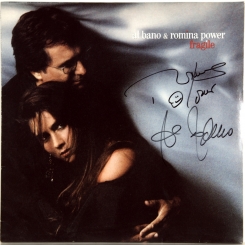 219. *****АВТОГРАФ**** BANO, AL & ROMINA POWER-FRAGILE-1988-ПЕРВЫЙ ПРЕСС GERMANY-WEA-NMINT/NMINT