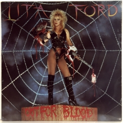 86. LITA FORD-OUT FOR BLOOD-1983- ТЕСТОВЫЙ ПРЕСС USA-MERCURY-NMINT/NMINT