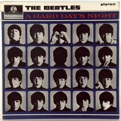 114. BEATLES-A HARD DAY'S NIGHT (STEREO)-1964-ПЕРВЫЙ ПРЕСС UK-PARLOPHONE-NMINT/NMINT