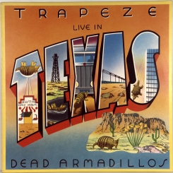 33. TRAPEZE-LIVE IN TEXAS-1981-ПЕРВЫЙ ПРЕСС UK-AURA-NMINT/NMINT