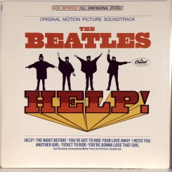 146. BEATLES-HELP! (ORIGINAL MOTION PICTURE SOUNDTRACK)-1965-ПЕРЕИЗДАНИЕ 1971 USA-CAPITOL-NMINT/NMINT