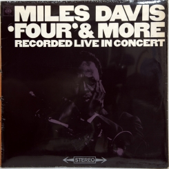 109. MILES DAVIS-FOUR AND MORE RECORDED  LIVE IN CONCERT-1966-FIRST PRESS UK-CBS-NMINT/NMINT