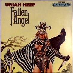 128. URIAH HEEP FALLEN ANGEL-1978-ПЕРВЫЙ ПРЕСС GERMANY-BRONZE-NMINT/NMINT