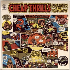 13. BIG BROTHER & THE HOLDING COMPANY-CHEAP THRILLS-1968-ПЕРВЫЙ ПРЕСС UK-CBS-NMINT/NMINT