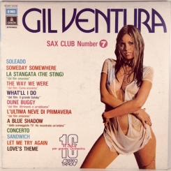 158. GIL VENTURA-SAX CLUB N 7-1974-fist precc italy-odeon-nmint/nmint