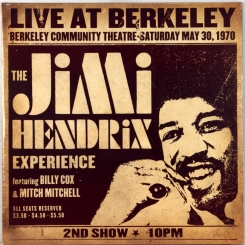 9. HENDRIX, JIMI-LIVE AT BERKELEY (2LP'S+BOOK) -1970-FIRST PRESS 2003 (LIMITED EDITION) UK/EU - MCA-NMINT/NMINT