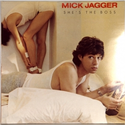 180. JAGGER, MICK-SHE'S THE BOSS-1985-ПЕРВЫЙ ПРЕСС UK-CBS-NMINT/NMINT